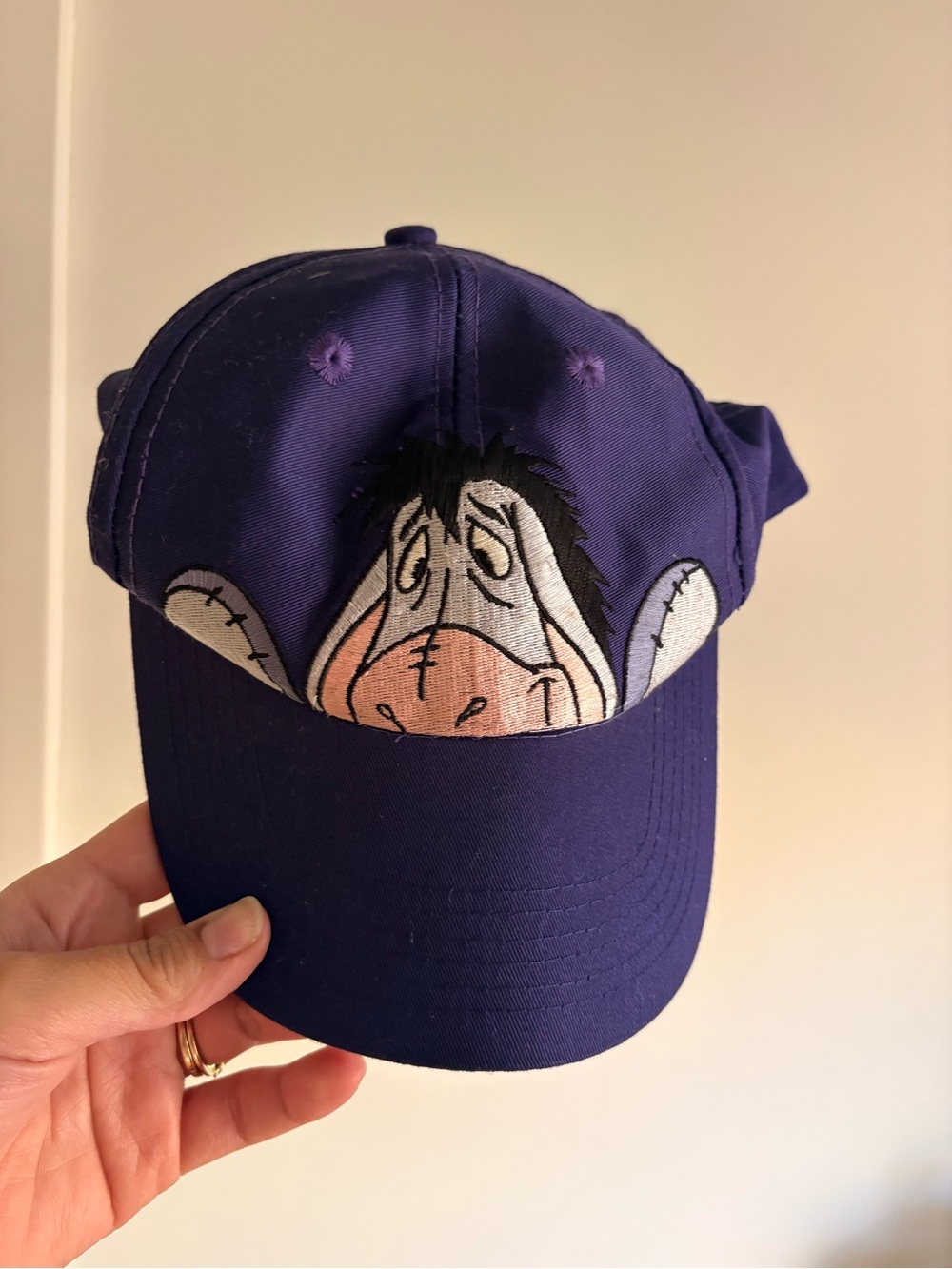 Vintage Eeyore snap cap